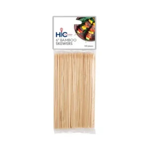 Shop All^BAMBOO SKEWERS 6" 100 CT - cozylivehome.com | we sell a wide range of comfortable household items