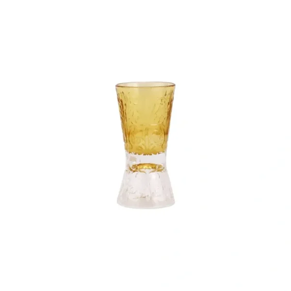 BCO-8814A Barocco Amber Liquor Glass Set Of 4 - cozylivehome.com | we sell a wide range of comfortable household items* Giftware