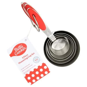 BETTY CROCKER 5 Piece Measuring Cups Set - cozylivehome.com | we sell a wide range of comfortable household items* Housewares