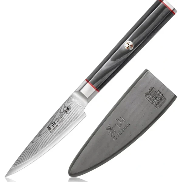 Shop All^Cangshan Damascus Steel Paring Knife 3.5" - cozylivehome.com | we sell a wide range of comfortable household items