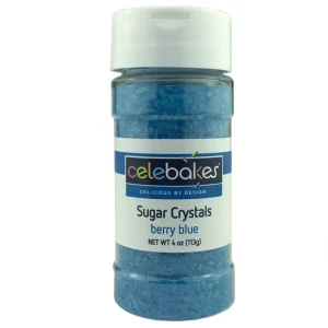 Celebakes Berry Blue Sugar Crystals, 4 oz. - cozylivehome.com | we sell a wide range of comfortable household items* Foods