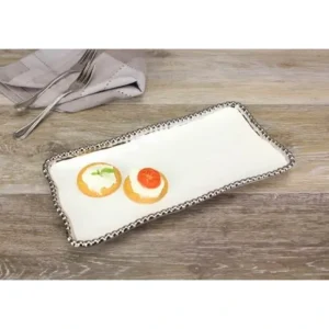 CER-2431-W Pampa Bay Small Rectangular Tray - cozylivehome.com | we sell a wide range of comfortable household items* Giftware