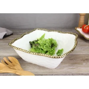 CER-2253-WG Pampa Bay Large Square Salad Bowl - cozylivehome.com | we sell a wide range of comfortable household items* Giftware
