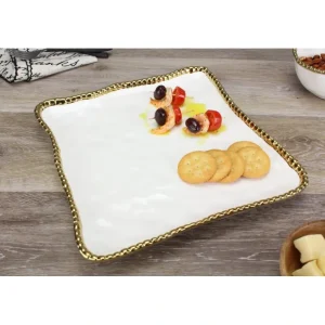 CER-1400-WG Square Serving Platter - cozylivehome.com | we sell a wide range of comfortable household items* Giftware
