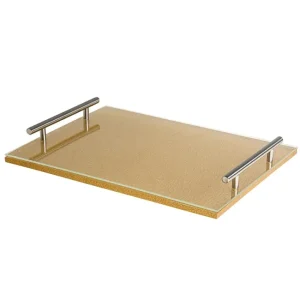 Shop All^1489 Challah board Tray Gold Lucite - cozylivehome.com | we sell a wide range of comfortable household items