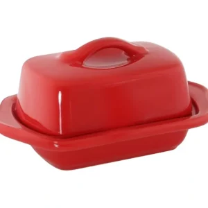 Shop All^CHANTAL MINI BUTTER DISH RED - cozylivehome.com | we sell a wide range of comfortable household items