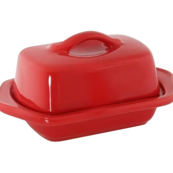 Shop All^CHANTAL MINI BUTTER DISH RED - cozylivehome.com | we sell a wide range of comfortable household items