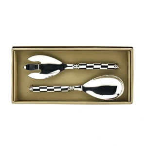 50664 CHECKER SERVERS SET OF 2 - cozylivehome.com | we sell a wide range of comfortable household items* Giftware