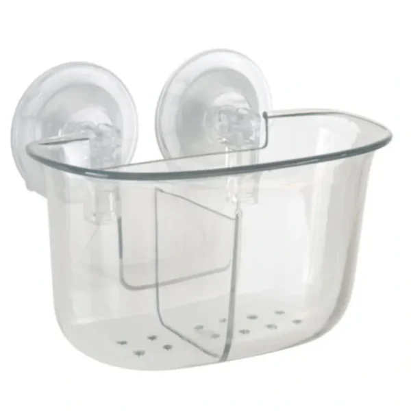 Clear Power Lock Suction Organizer W. 2 Comp. - cozylivehome.com | we sell a wide range of comfortable household items* Housewares
