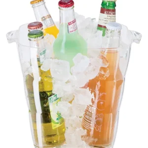 7464. CLEAR SQUARE ICE BUCKET - cozylivehome.com | we sell a wide range of comfortable household items* Giftware