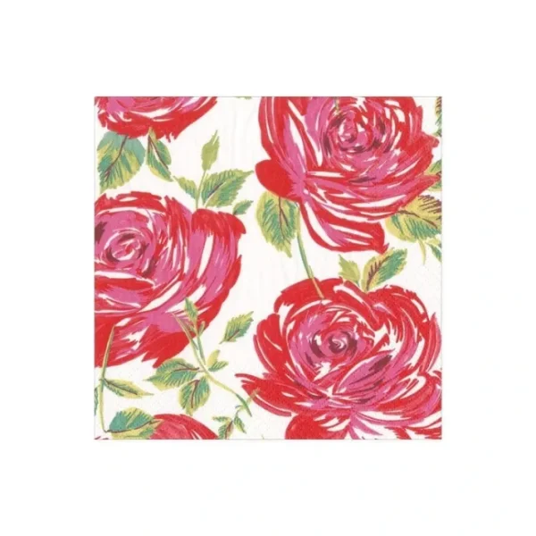 Shop All^COCKTAIL NAPKIN BELLA ROSA RED - cozylivehome.com | we sell a wide range of comfortable household items