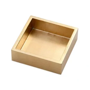 Shop All^COCKTAIL NAPKIN HOLDER LACQUER GOLD LEAF - cozylivehome.com | we sell a wide range of comfortable household items
