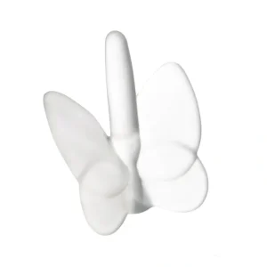 CR-RI-BU-W Crystal Butterfly Ring Holder - White - cozylivehome.com | we sell a wide range of comfortable household items* Giftware