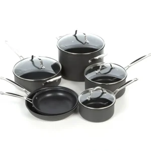 Cuisinart Chef Non-Stick Hard Anodized 10 Piece Pot Set - cozylivehome.com | we sell a wide range of comfortable household items* Housewares