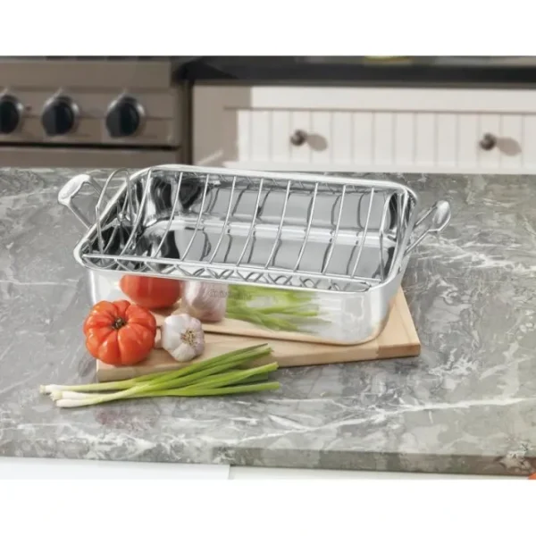 Shop All^CUISINART CHEF'S CLASSIC 16" ROASTING PAN W/ RACK - cozylivehome.com | we sell a wide range of comfortable household items