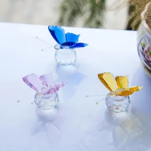 D Crystal Butterfly Pink - cozylivehome.com | we sell a wide range of comfortable household items* Giftware