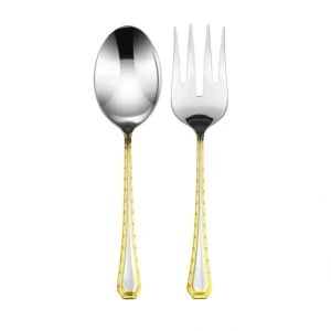 D571 G Two Tone Servers - cozylivehome.com | we sell a wide range of comfortable household items* Giftware