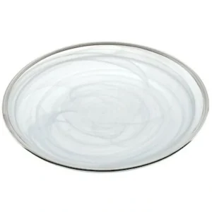 D143S 6 Inch White Alabaster Plate - cozylivehome.com | we sell a wide range of comfortable household items* Giftware