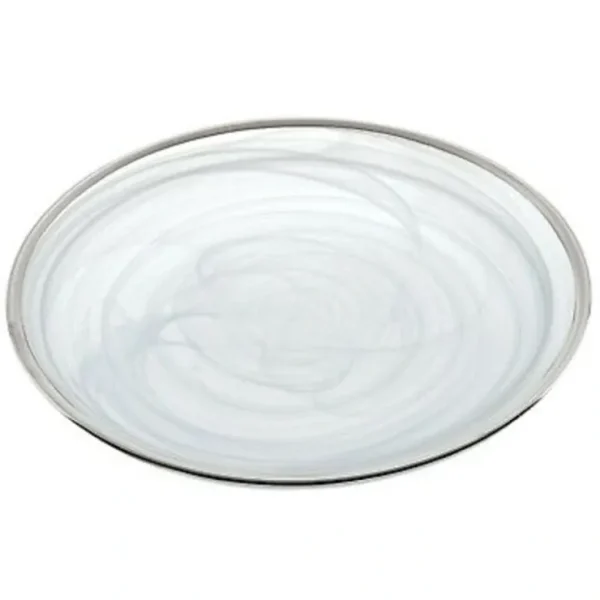 D143S 6 Inch White Alabaster Plate - cozylivehome.com | we sell a wide range of comfortable household items* Giftware