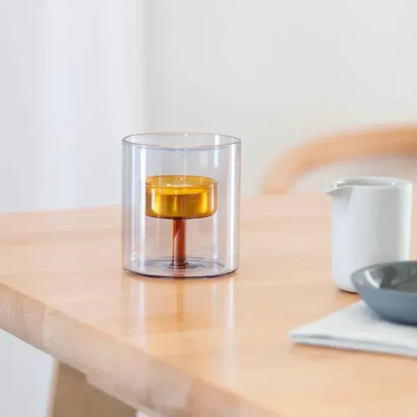Shop All^Duo Tone Tea Light Holder by Block Design - cozylivehome.com | we sell a wide range of comfortable household items