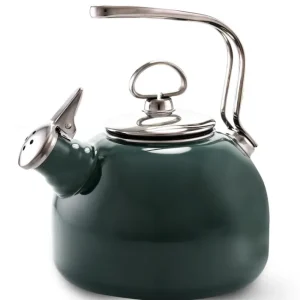 Shop All^ENAMEL ON STEEL CLASSIC TEAKETTLE BRUNSWICK GREEN - cozylivehome.com | we sell a wide range of comfortable household items