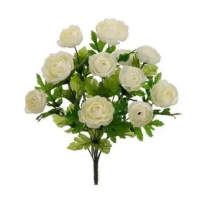 FBR816 17.5"RANUNCULUS BUSH X12 - cozylivehome.com | we sell a wide range of comfortable household items* Giftware