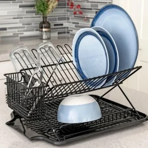Shop All^FOLDING DISH RACK JUNIOR BLACK - cozylivehome.com | we sell a wide range of comfortable household items