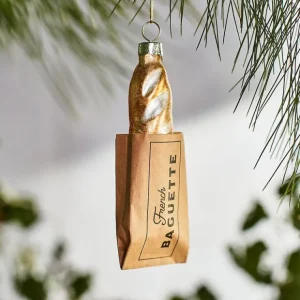 French Baguette Glass Ornament - cozylivehome.com | we sell a wide range of comfortable household items* Ornament