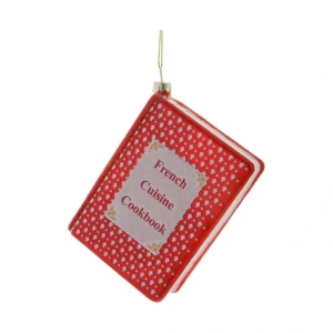 French Cuisine Cookbook Ornament - cozylivehome.com | we sell a wide range of comfortable household items* Ornament
