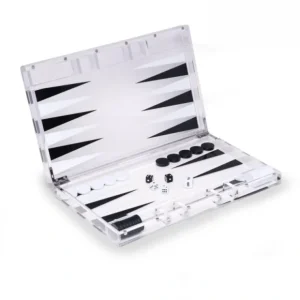 G567 LUCAS ACRYLIC BACKGAMMON SET - cozylivehome.com | we sell a wide range of comfortable household items* Giftware