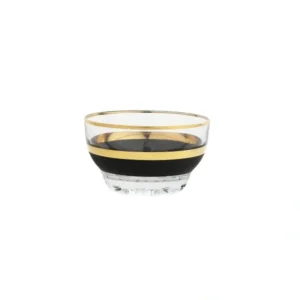 GDB2057 Black & Gold Design Dessert Bowl - cozylivehome.com | we sell a wide range of comfortable household items* Giftware