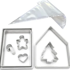 Shop All^Gingerbread House 10-Piece Cookie Cutter - cozylivehome.com | we sell a wide range of comfortable household items