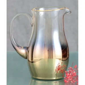 GJ4190 Pitcher with Gold Ombre Design - cozylivehome.com | we sell a wide range of comfortable household items* Giftware