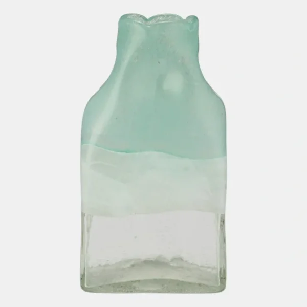 14710-05 Glass 13" Bottle Vase, Aqua Haze - cozylivehome.com | we sell a wide range of comfortable household items* Giftware