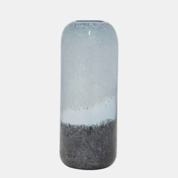 18560-02 Glass, 14" Ombre Vase, Multi - cozylivehome.com | we sell a wide range of comfortable household items* Giftware