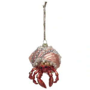 Glass Hermit Crab Ornament - cozylivehome.com | we sell a wide range of comfortable household items* Ornament