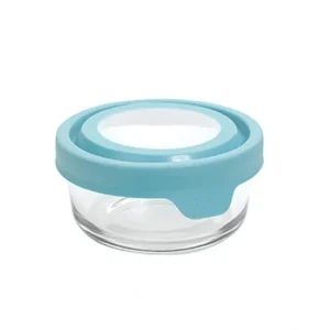 Shop All^GLASS STORAGE ROUND 1 CUP MINERAL BLUE - cozylivehome.com | we sell a wide range of comfortable household items