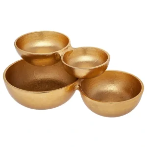 5562 Gold Cluster Candy Bowl - cozylivehome.com | we sell a wide range of comfortable household items* Giftware