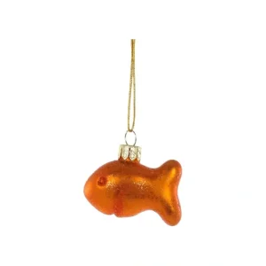 Gold Fish Cracker Ornament - cozylivehome.com | we sell a wide range of comfortable household items* Ornament