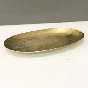 70051 Gold Oval Etched Tray, Lg - cozylivehome.com | we sell a wide range of comfortable household items* Giftware