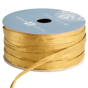 Gold Ribbon - Paper Raffia - cozylivehome.com | we sell a wide range of comfortable household items* Giftware