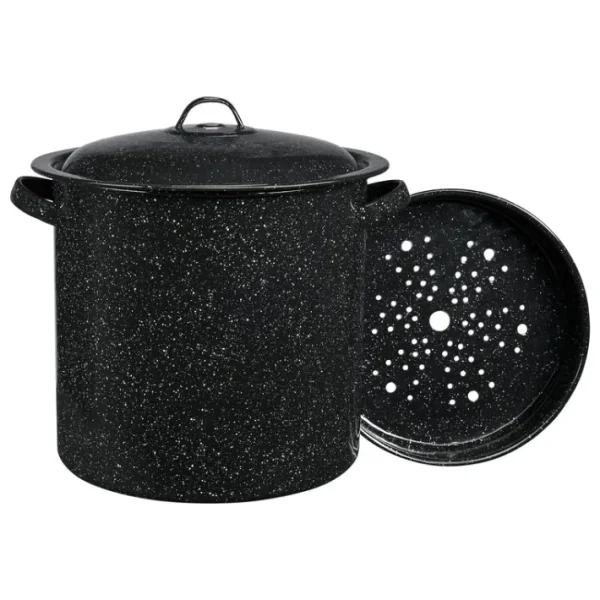 Shop All^GRANITEWARE TAMALE POT 15.5 QT BLK - cozylivehome.com | we sell a wide range of comfortable household items