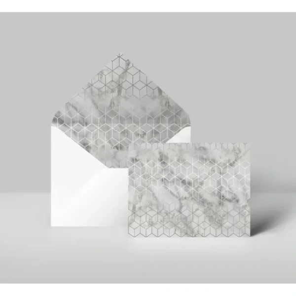 Greeting Card-Carrara Platinum - cozylivehome.com | we sell a wide range of comfortable household items* Giftware