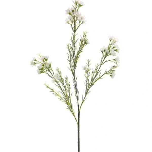 GSW121-WH 27"WAXFLOWER SPRAY X3 72F36B - cozylivehome.com | we sell a wide range of comfortable household items* Giftware