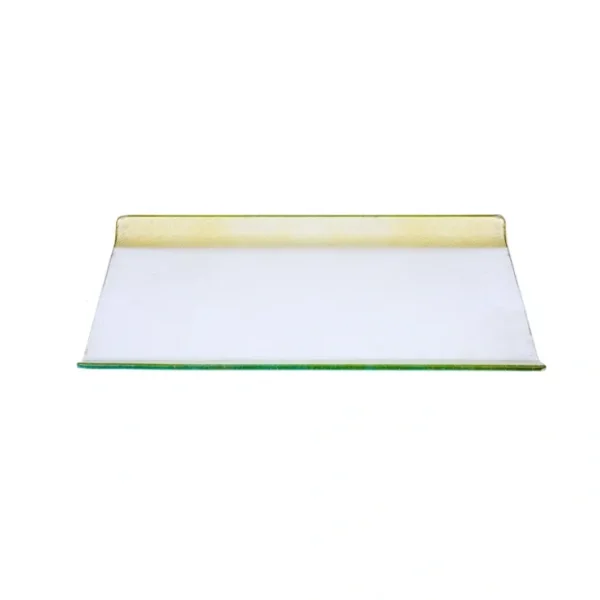 GT786 Glass Tray with Gold Borders - 14"L x 8.5"W - cozylivehome.com | we sell a wide range of comfortable household items* Giftware