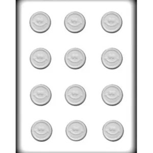 Shop All^8H-9143 Smiley Mint Hard Candy Mold, 1" - cozylivehome.com | we sell a wide range of comfortable household items