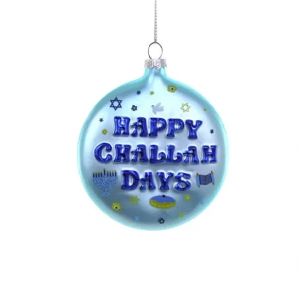 Happy Challah Days Ornament - cozylivehome.com | we sell a wide range of comfortable household items* Ornament