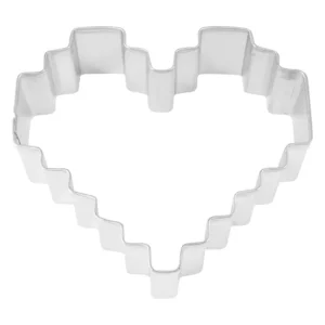 Shop All^Heart Pixelated Cookie Cutter (3″) - cozylivehome.com | we sell a wide range of comfortable household items