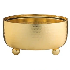 HG Decorizer Hammered Dip Container Holder Gold - cozylivehome.com | we sell a wide range of comfortable household items* Giftware