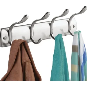 Shop All^iDesign Bruschia Steel Wall Mount 8-Hook Rack - cozylivehome.com | we sell a wide range of comfortable household items